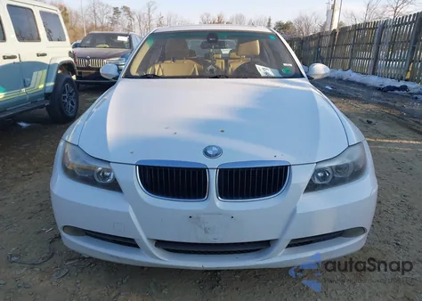 2007 BMW 328I z USA, uszkodzony, nr VIN WBAVA37577NL13711